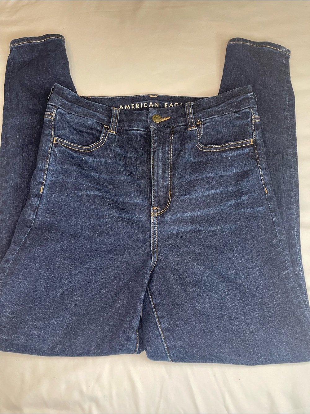 American Eagle Outfitters Dark Blue Skinny Jeans